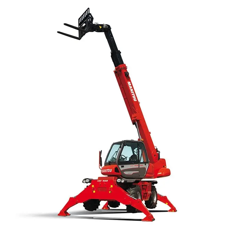 Arriendo de Manipulador Telescópico Rotatorio 14 mts. Manitou en SK Rental con cobertura nacional.